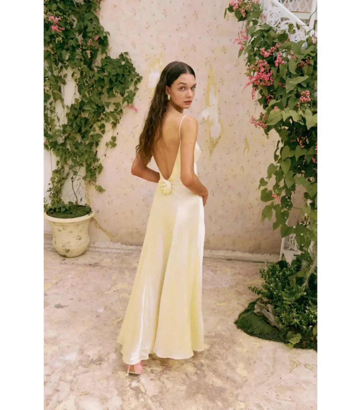 Bubish Savannah Rosette Gown in Yellow Size S / AU 8 photo 6