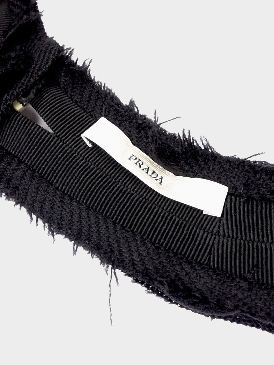Prada Fabric Collar Black photo 3