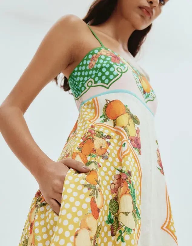 Alemais Lemonis Sundress Multi Print Size 12 photo 5
