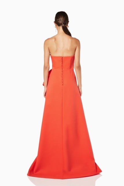 Elliatt Wynry Gown - Orange photo 2