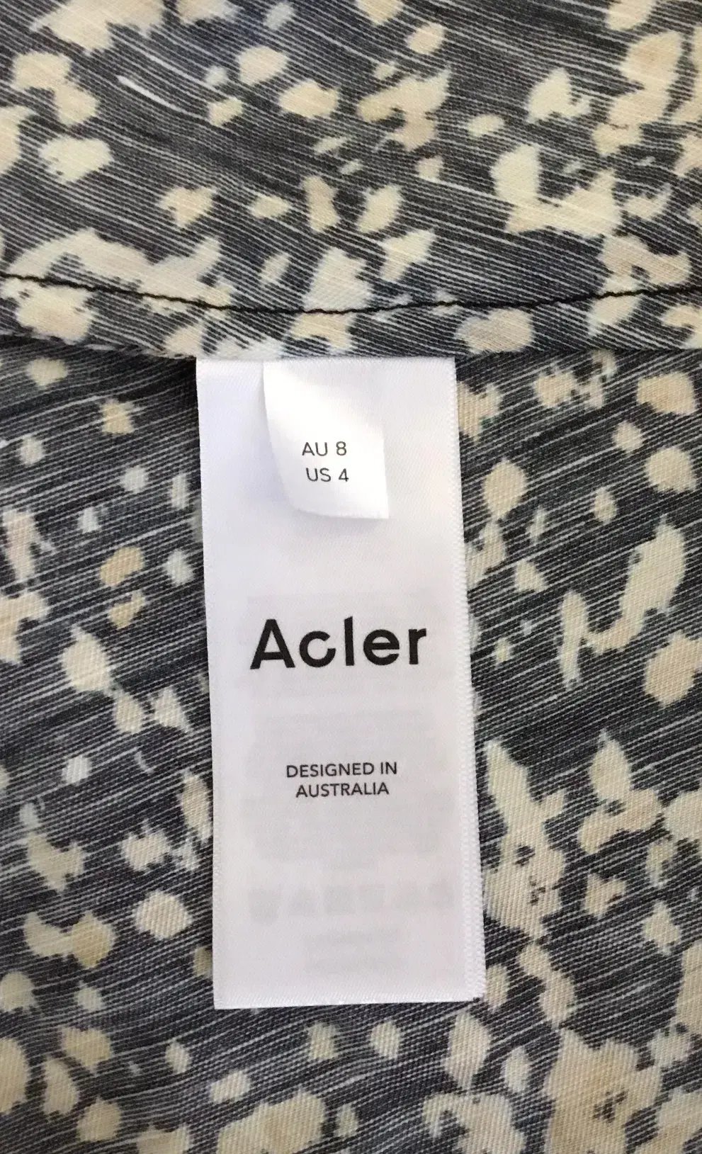 Acler Warner Wild Spot Print Maxi Dress photo 9