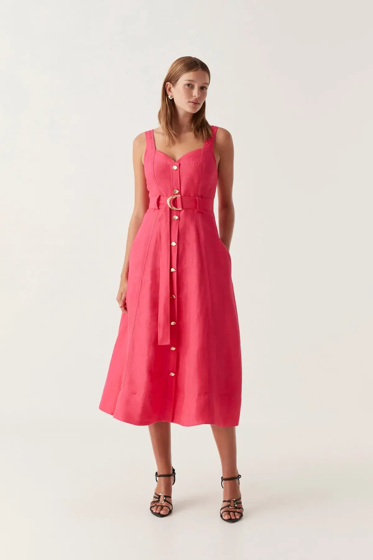 Evianna Gown in crimson photo 15