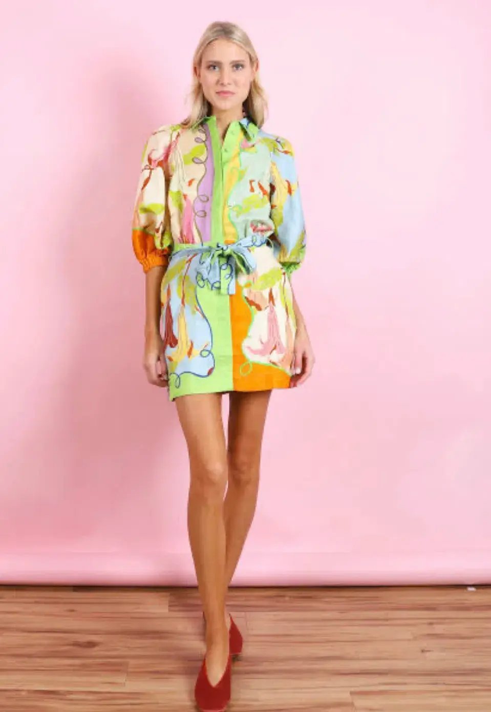 Alemais Rafaela Mini Dress Size 8 photo 3