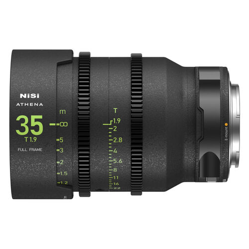 NiSi ATHENA PRIME Full Frame Cinema Lenses - PL Mount (5x Set) photo 3