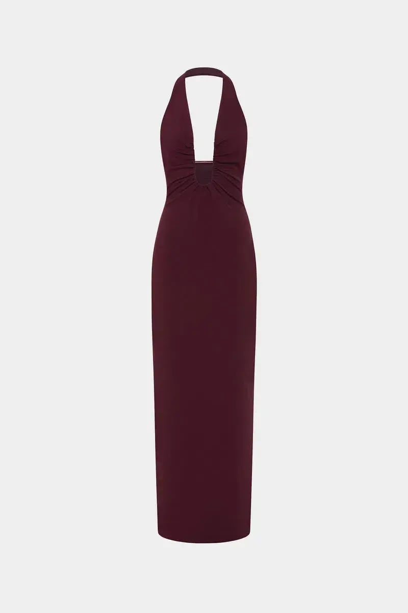 Misha Alusia Maxi Dress Port Size M / AU 10 photo 5