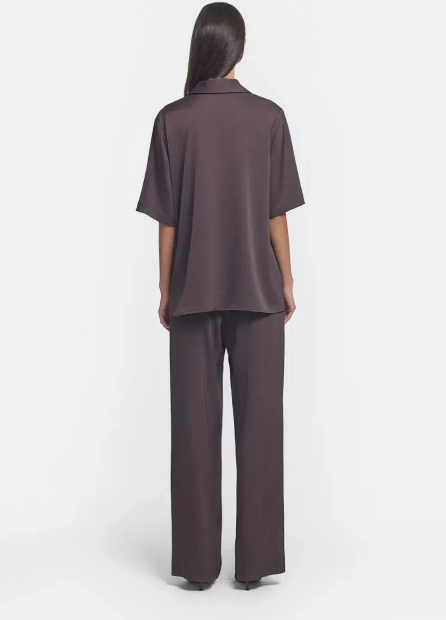 Viktoria and Woods Concert Shirt Size 1 and Pilot Pant Size 2 Set Chocolate photo 3