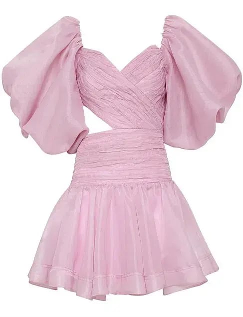 Aje Myriad Cut Out Mini Dress in Lilac Size 4 photo 7