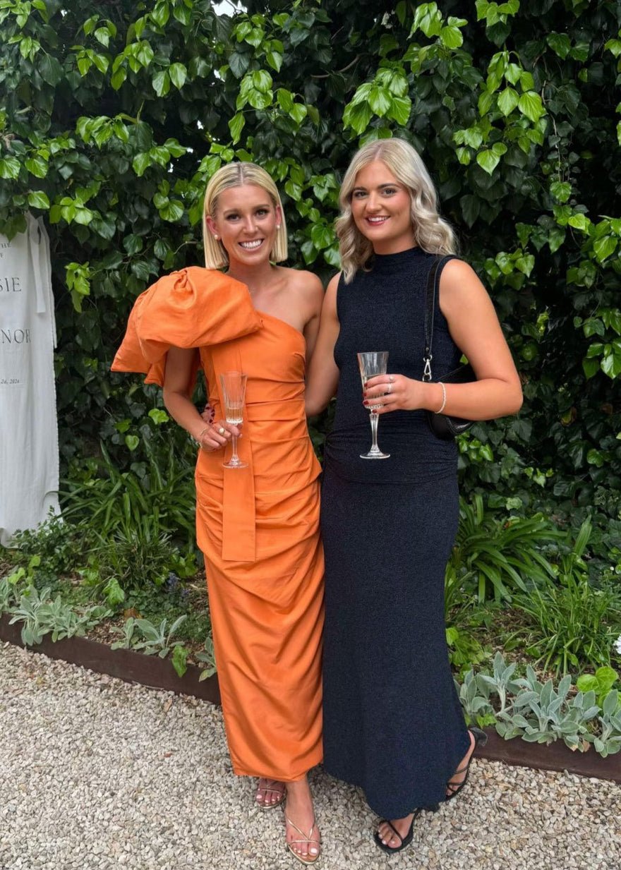 Sir The Label Victoria Gown, Orange photo 3
