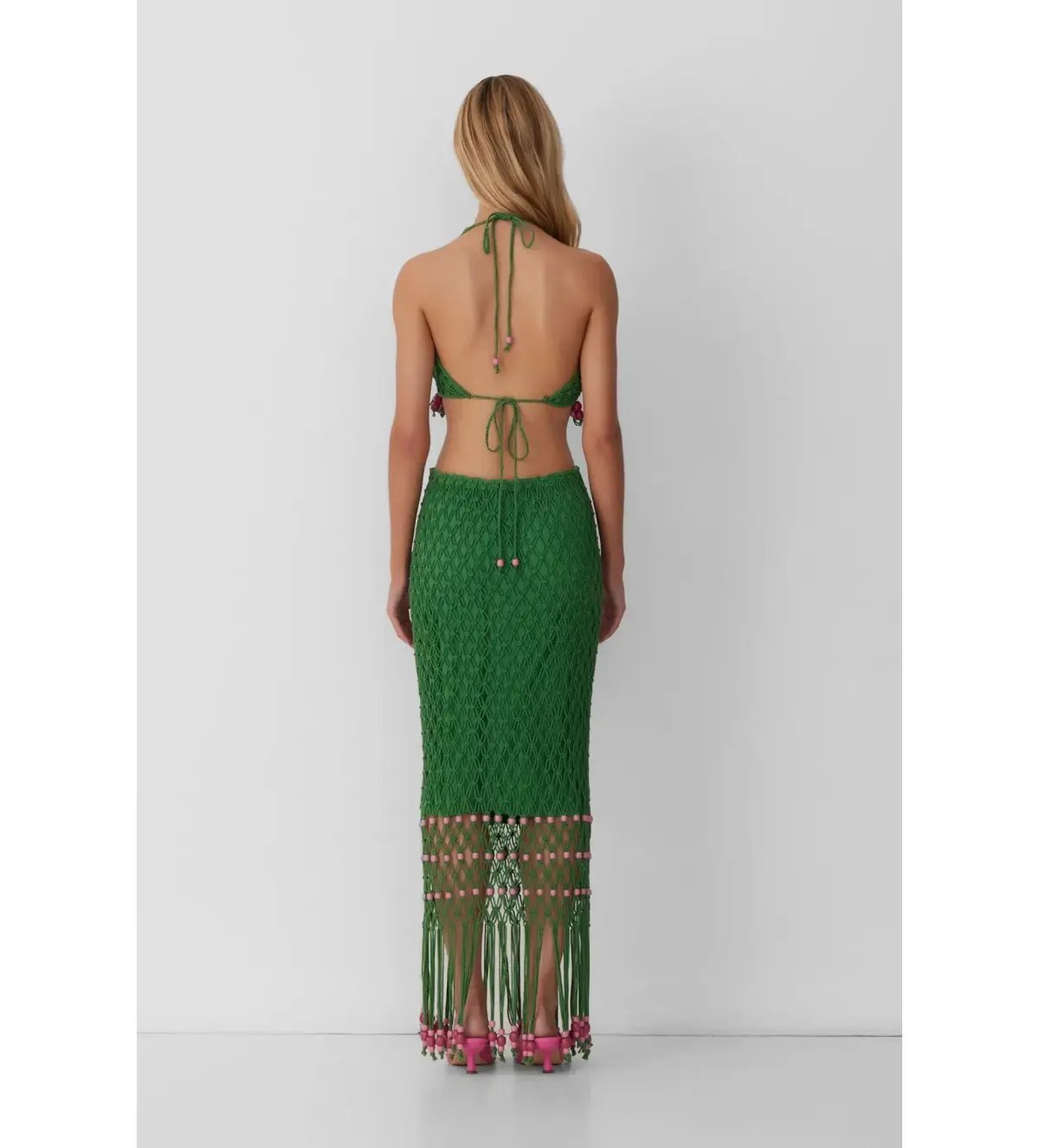 The Wolf Gang Reis Beaded Skirt & Top Size 8 photo 3