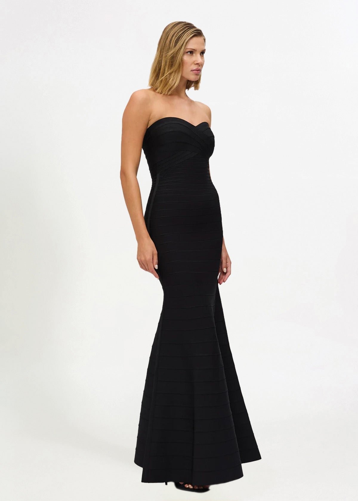 Sara Gown in Black photo 3