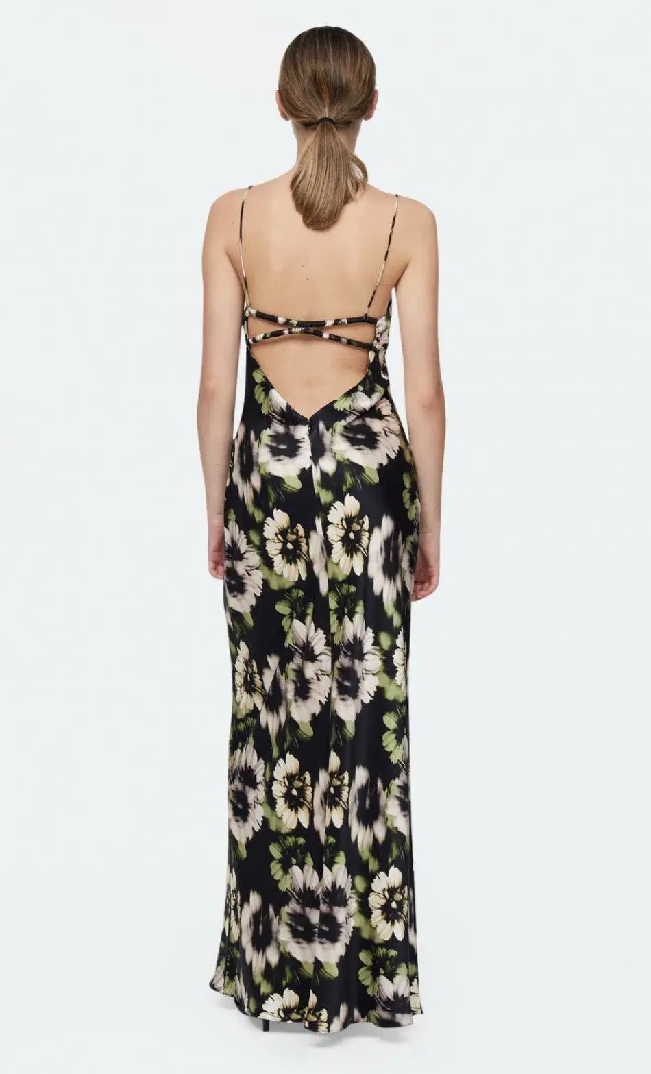 Bec & Bridge Bloom Silk Maxi Dress Floral Size 8 photo 2