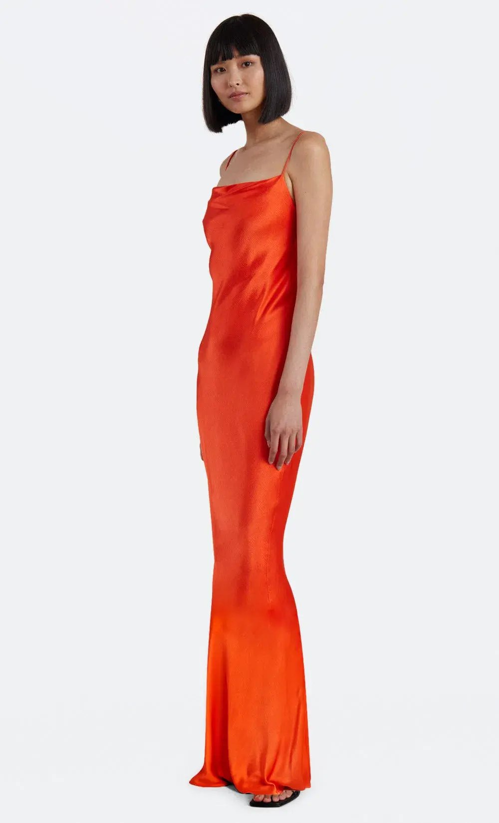 Bec & Bridge Lorelai Tie Maxi Dress Fire Red  Size 8 photo 2