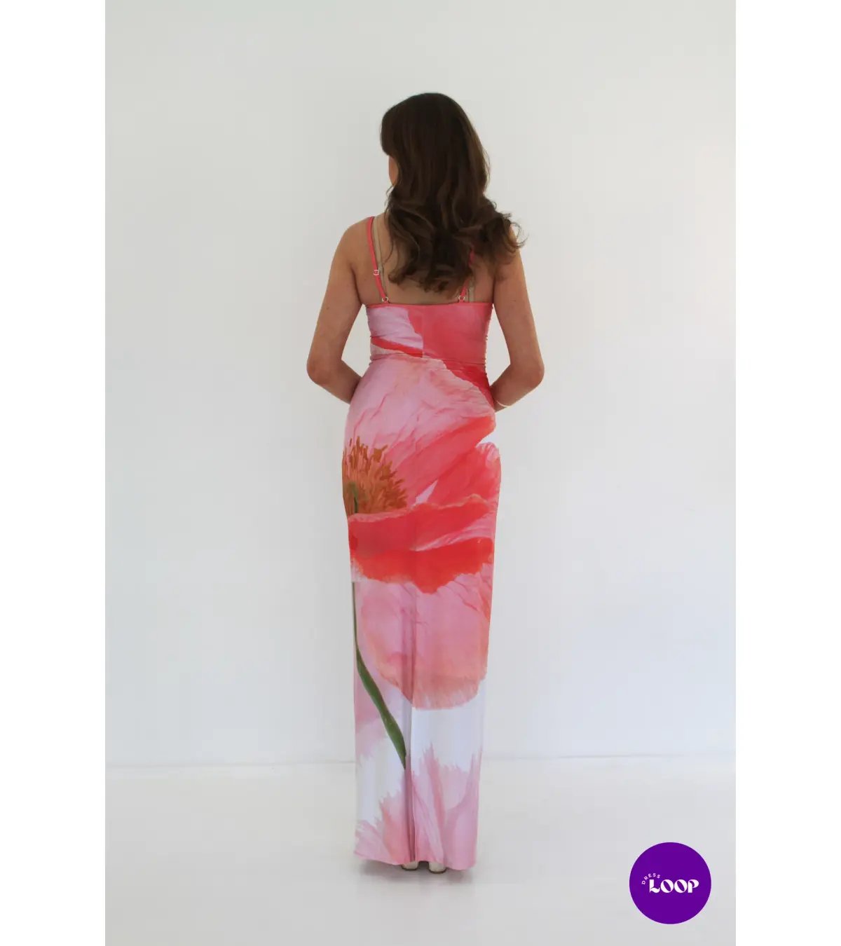 With Harper Lu Safari Slip Maxi Dress Floral Size XS/AU 6 photo 4