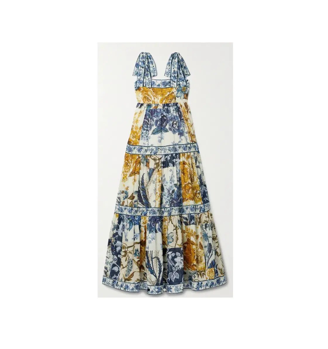 Zimmermann Aliana Midi Dress Floral Size 1/AU 10 photo 3
