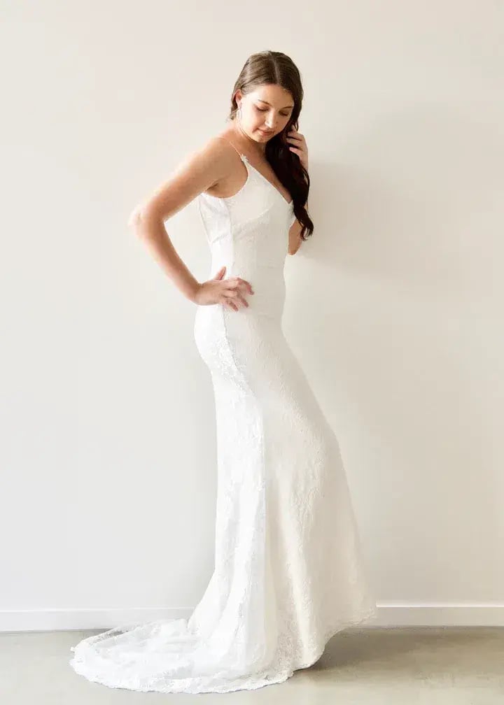 When Freddie Met Lilly Grace Gown White Size 10 photo 2