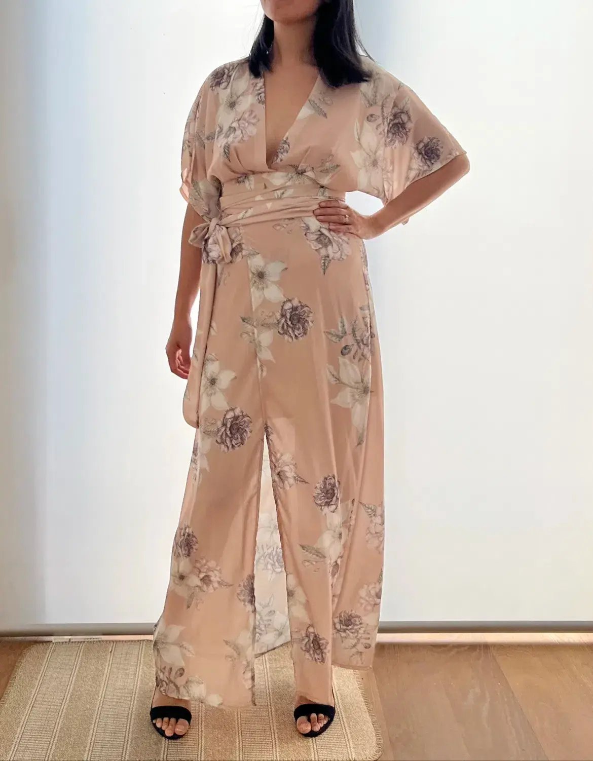 Sheike Bella Maxi Dress Floral Size 8 photo 5