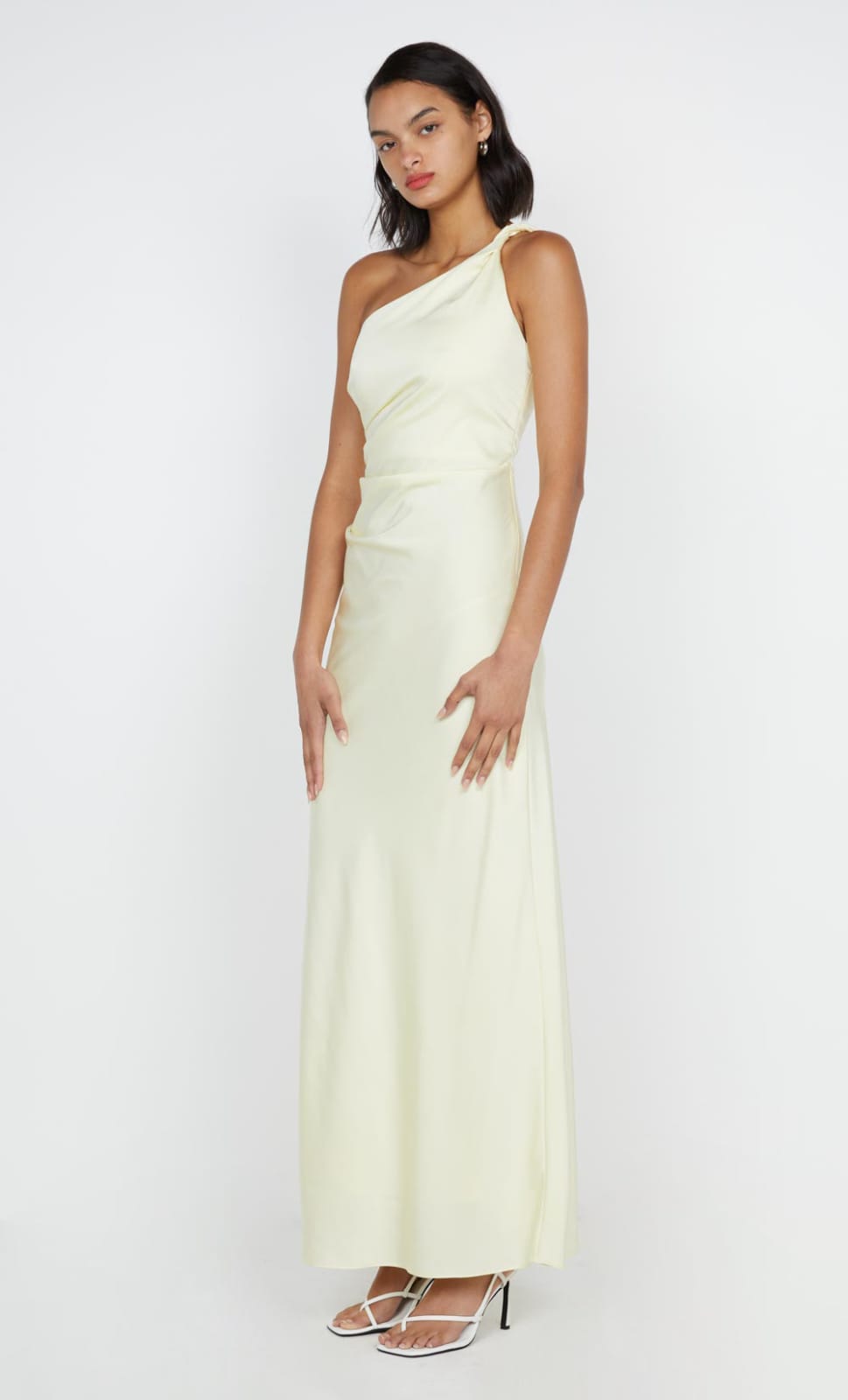 Bec and Bridge LUNETTA ASYM DRESS Ice Lemon photo 3