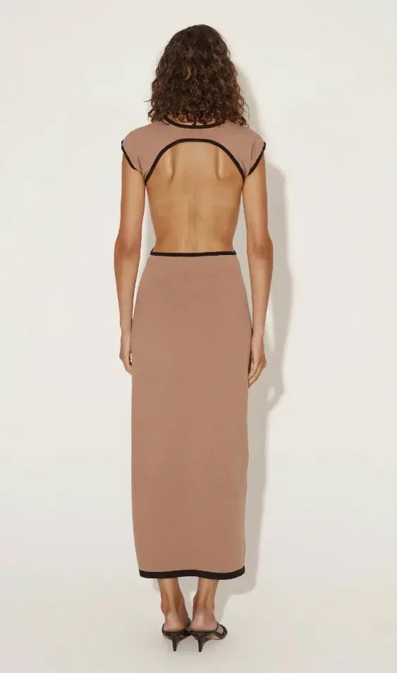 Hansen & Gretel Evelyn Dress Brown Size M / AU 10 photo 3