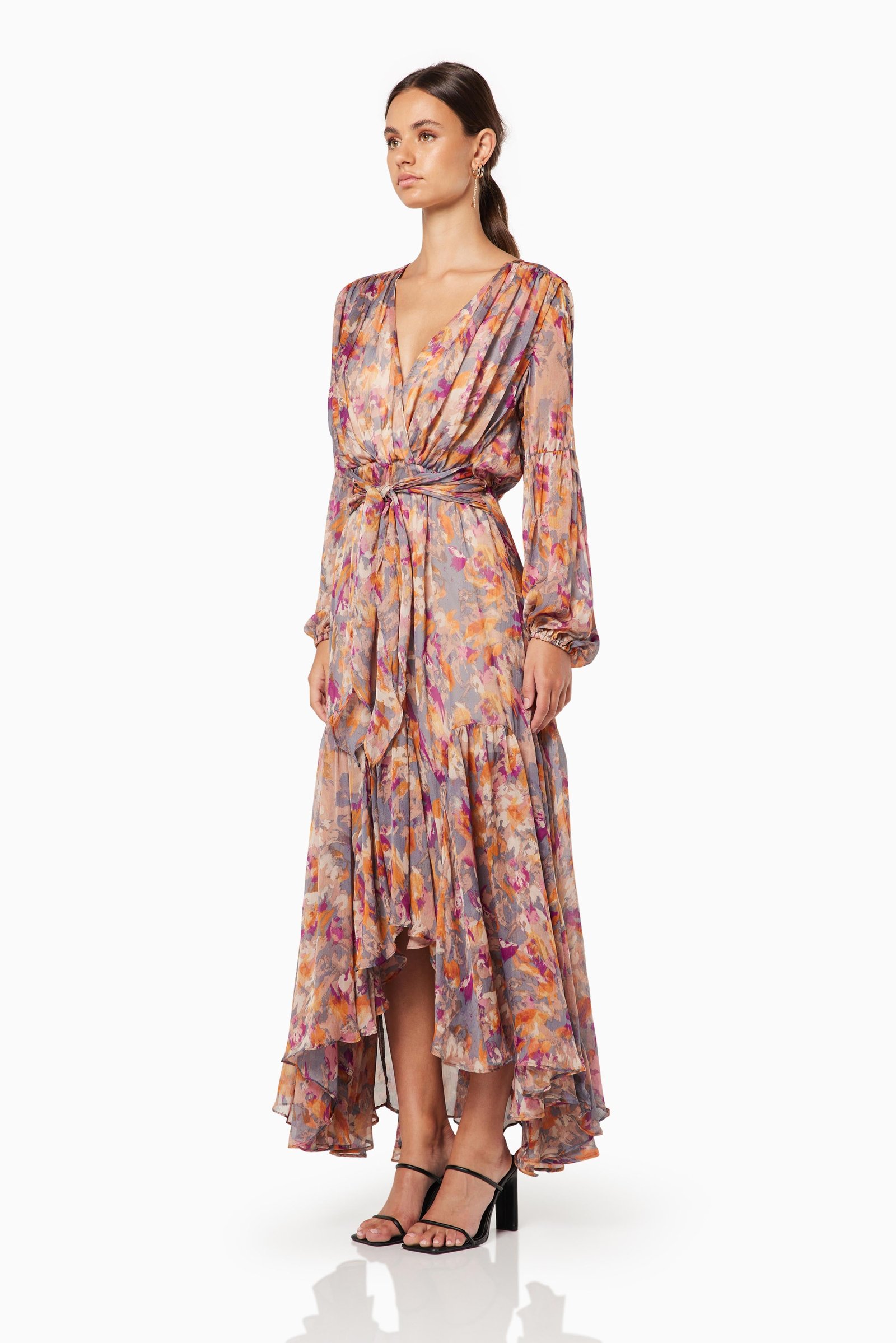 ELLIATT EXTRAVAGANT MAXI DRESS - MULTI photo 3