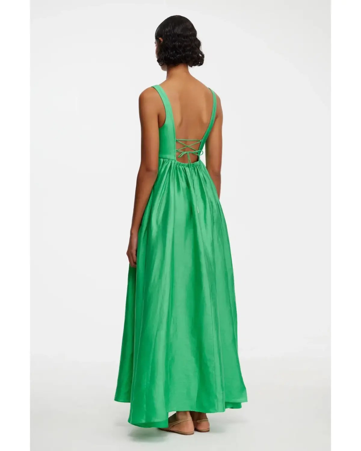 Acler Sandgate Maxi Dress in Shamrock Size AU 10 photo 3