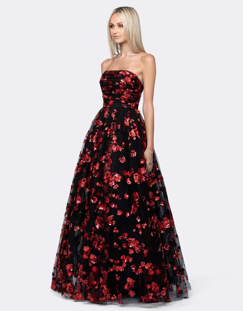 Bariano Anastacia Strapless Ballgown photo 2