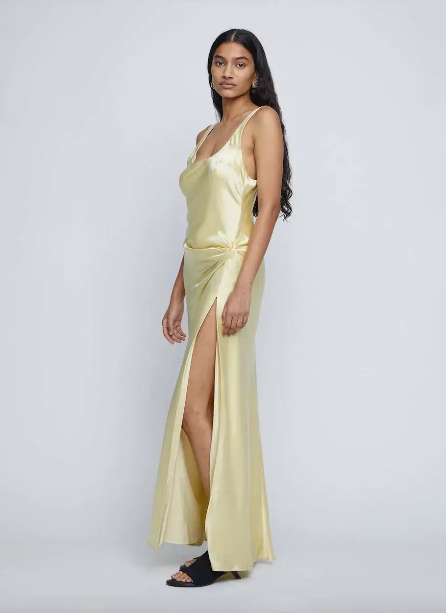 Anna Quan Etta Dress Champagne/Yellow Size 12 photo 2