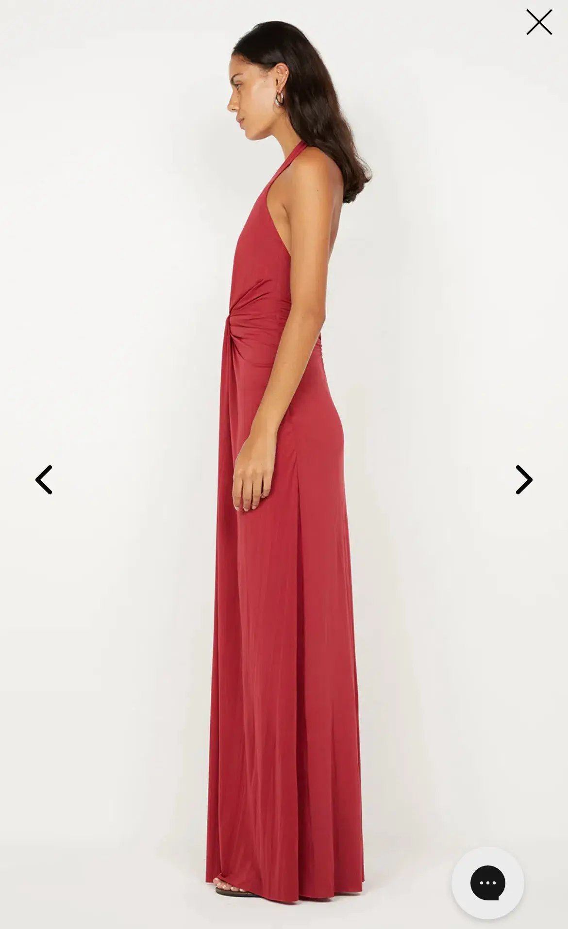 Bec + Bridge Susie Plunge Maxi Dress in Cherry AU6 photo 4