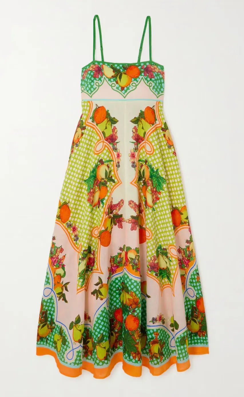 Alemais Lemonis Sundress Multi Size 12 photo 4
