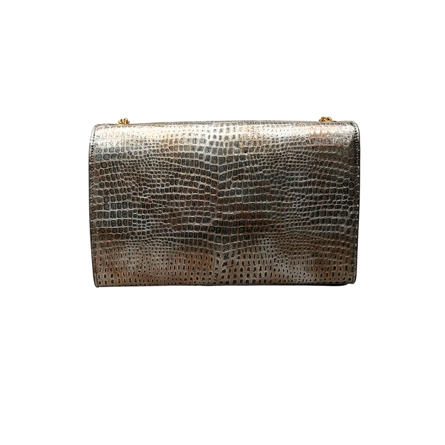 Saint Laurent Crocodile-embossed Kate Shoulder Bag photo 2
