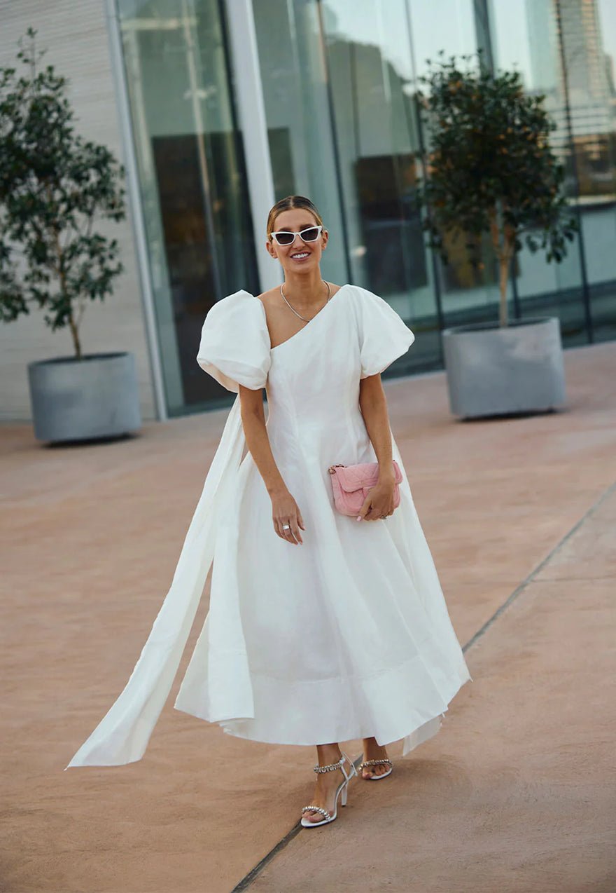 Aje Arista Tulip Sleeve Midi Dress photo 3