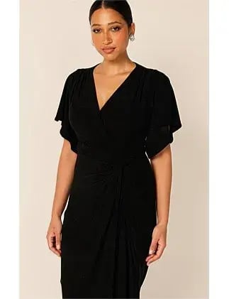Sacha Drake THE EMPORIUM MAXI DRESS Black Size 14 photo 5