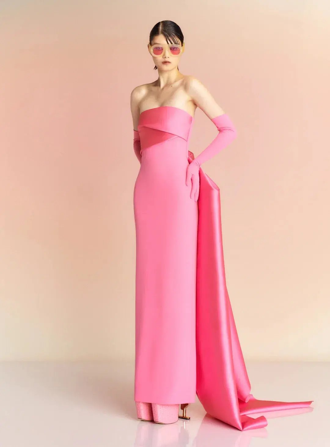 Solace London The Kinsley Maxi Dress in Rose Pink Size 12 photo 2