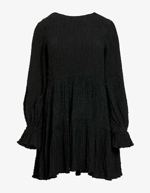 Sovere Asher Reversible Smock Dress Black Size AU 8 photo 3