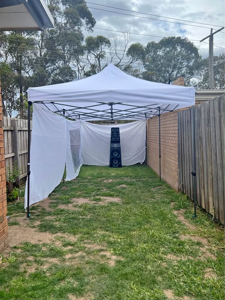 6x3 Marquee Gazebo For Hire (with 3 FREE Chairs & 1 Table) photo 3