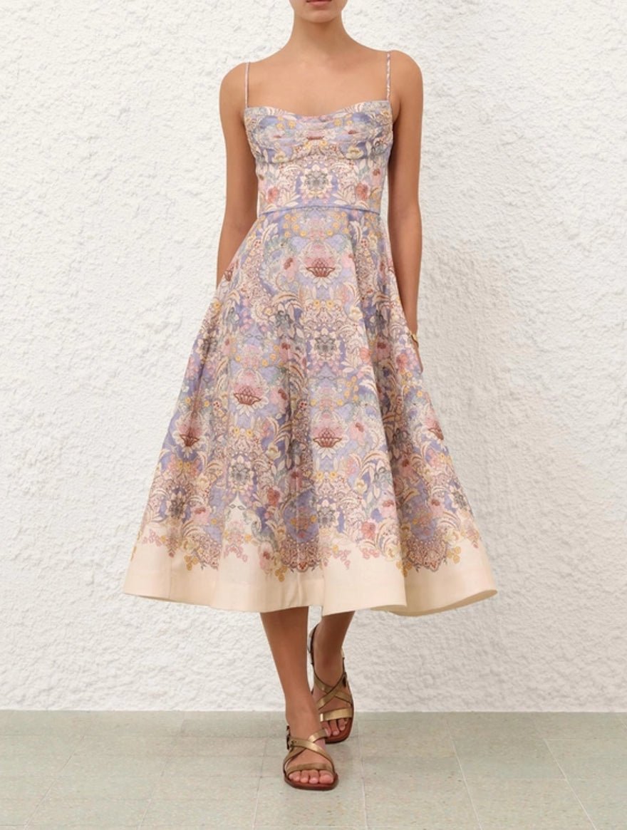 Zimmermann Rebellion Tuck Midi Dress photo 2