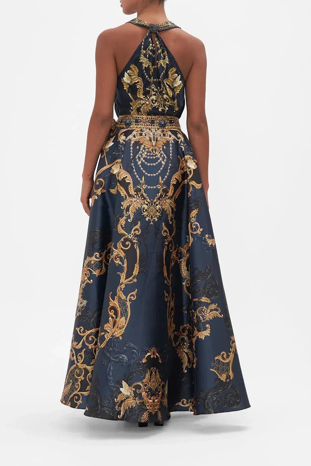 Camilla Moonlight Melodie Maxi Wrap Skirt & Top Set Print Size 12 photo 2