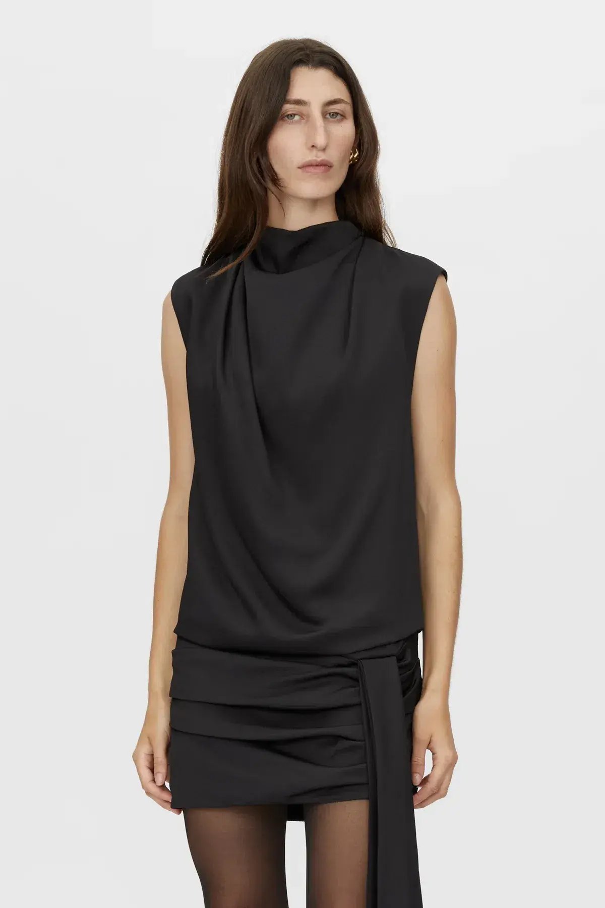 CAMILLA AND MARC Cyphre Mini Dress in Black Size 6 photo 3
