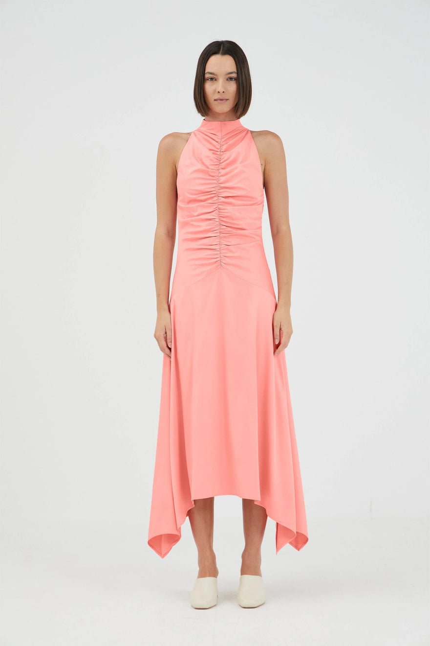 Third Form Allure Gathered Tank Dress - Dahlia photo 2
