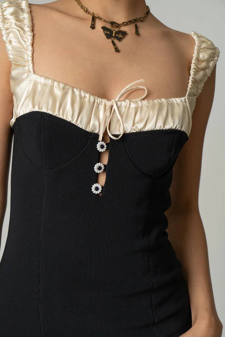 Fait Par Foutch Brielle Dress in Noir photo 3