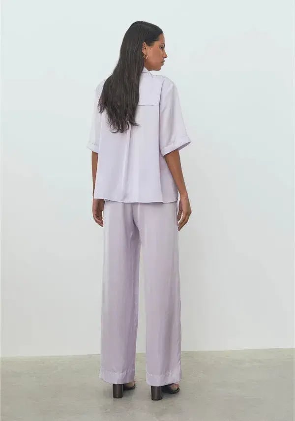 Viktoria and Woods Odyssey Shirt & Pilot Pants Set in Lavender Size 2 (AU 10) photo 2