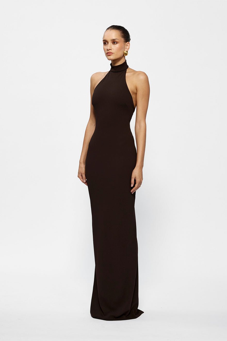 Effie Kats Rhi Gown - Coffee photo 2
