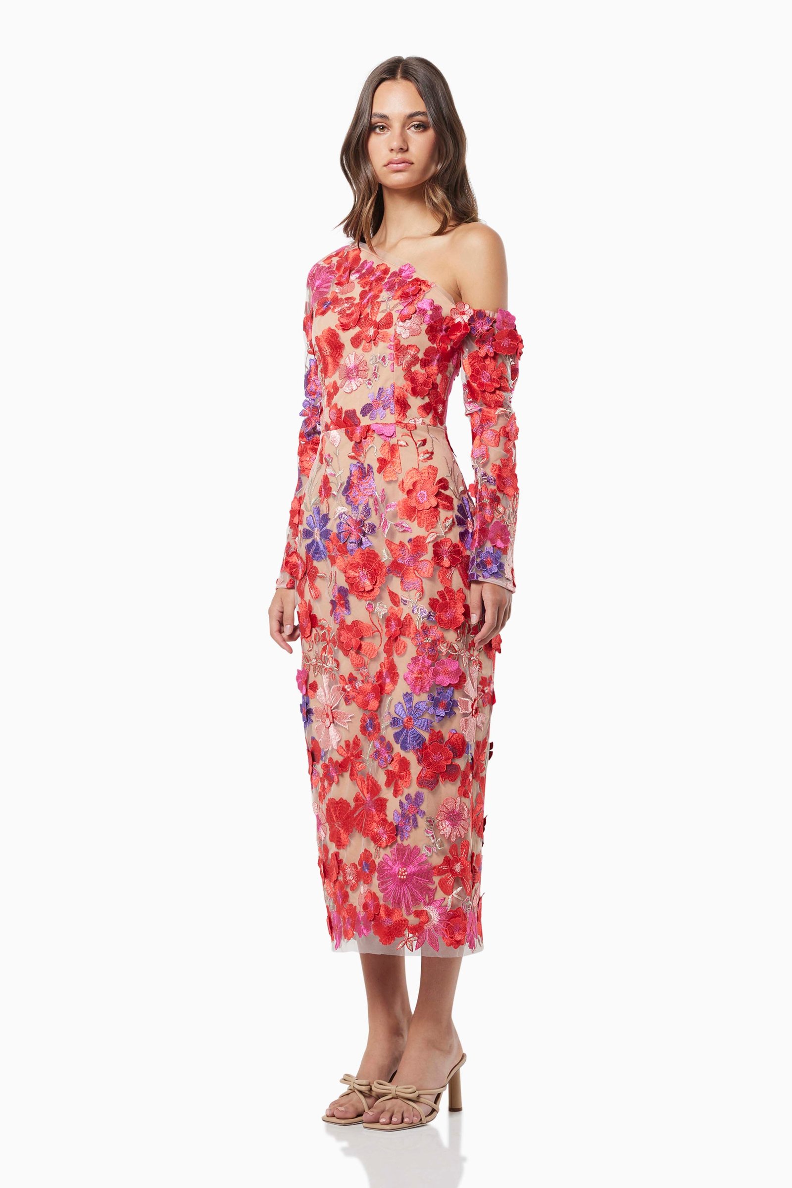 ELLIATT ELECTRIC DRESS - MULTI photo 3