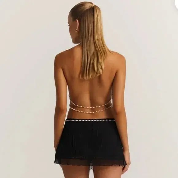 Sasha Therese Perla Top Black Size XS / AU 6 photo 2