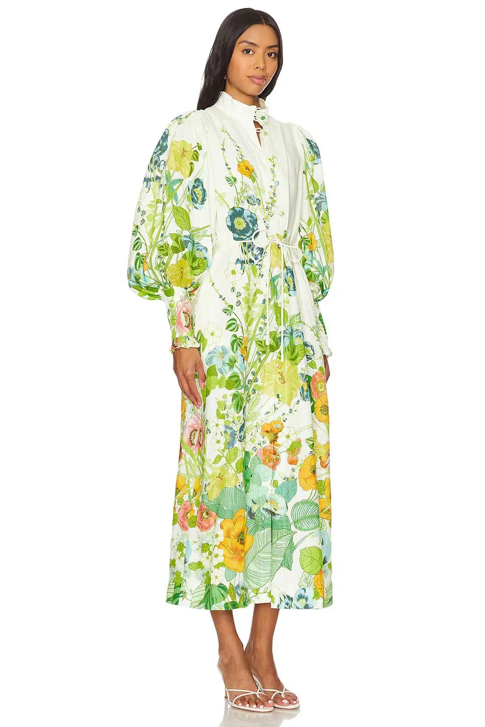 Alemais Zhivago Constance Shirt Dress Floral Size 14 photo 2