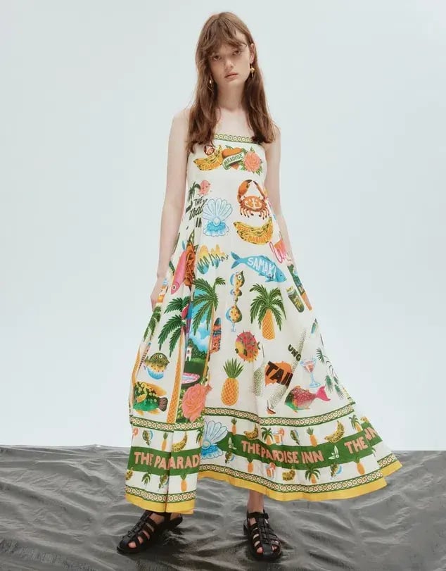 Alemais Paradiso Sundress in Multi Size AU 10 photo 4