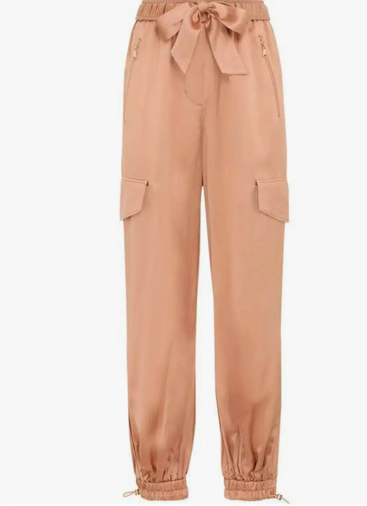 Zimmermann Wonderland Harem Cargo Pant Antique Rose Size 0 / AU 8 photo 3