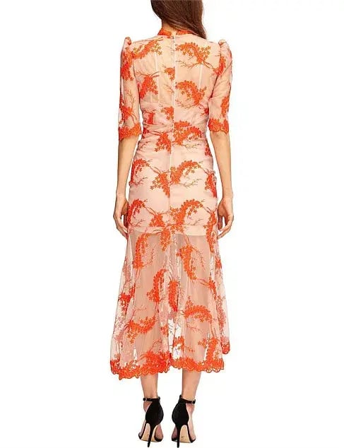 Alice McCall Honeymoon Midi Dress Blossom Size 8 photo 3