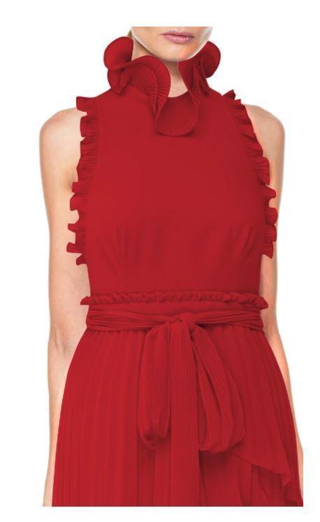 TALULAH JODI DRESS – RED size 8 photo 2
