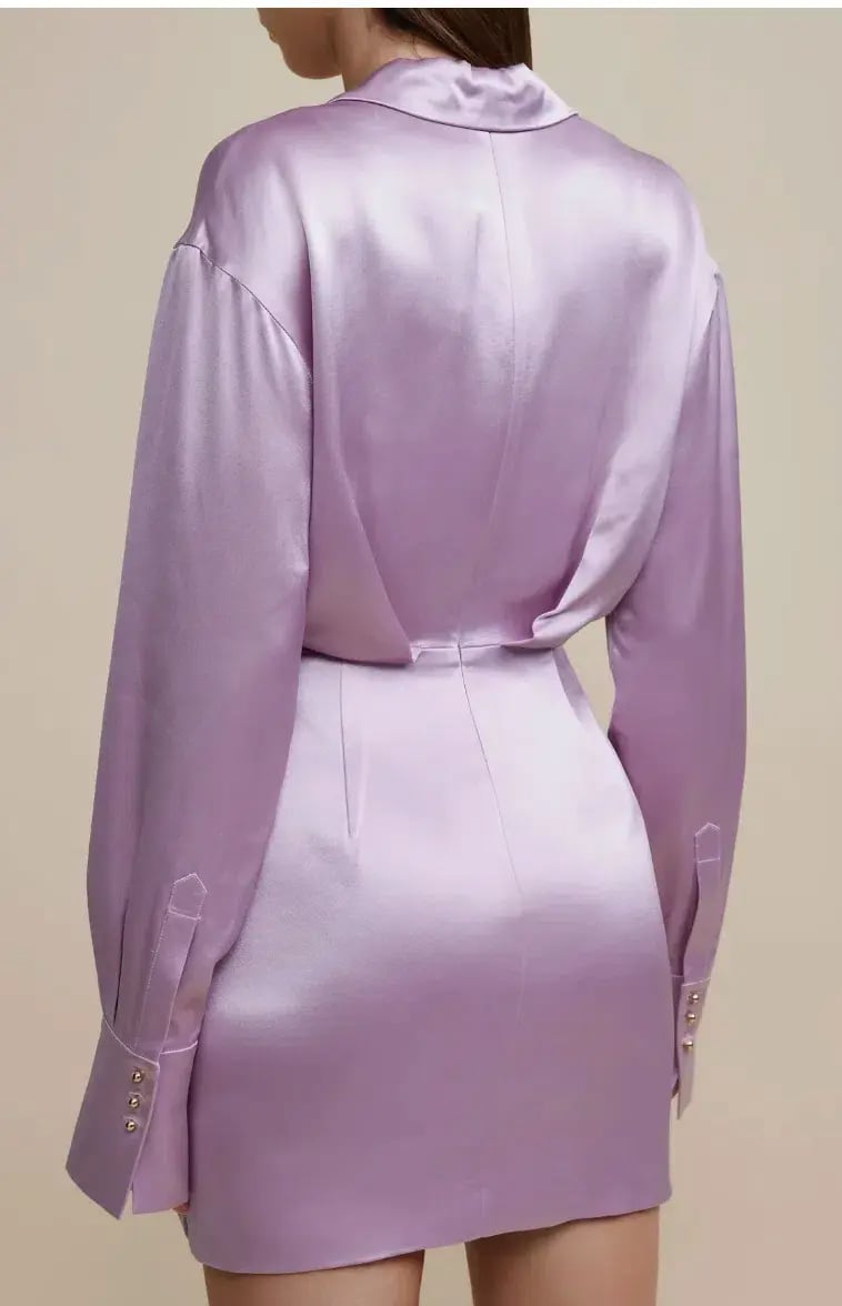 Acler Woodbine Lilac Size 8 photo 4