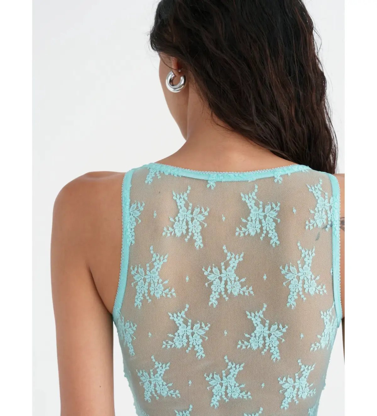 Benni Margot Mini Dress Aqua Size S/AU 8 photo 2